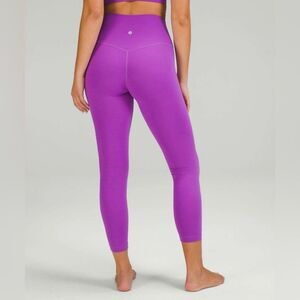 Lululemon Align Pant Purple High Rise Athletic Leggings Women’s Size 6
